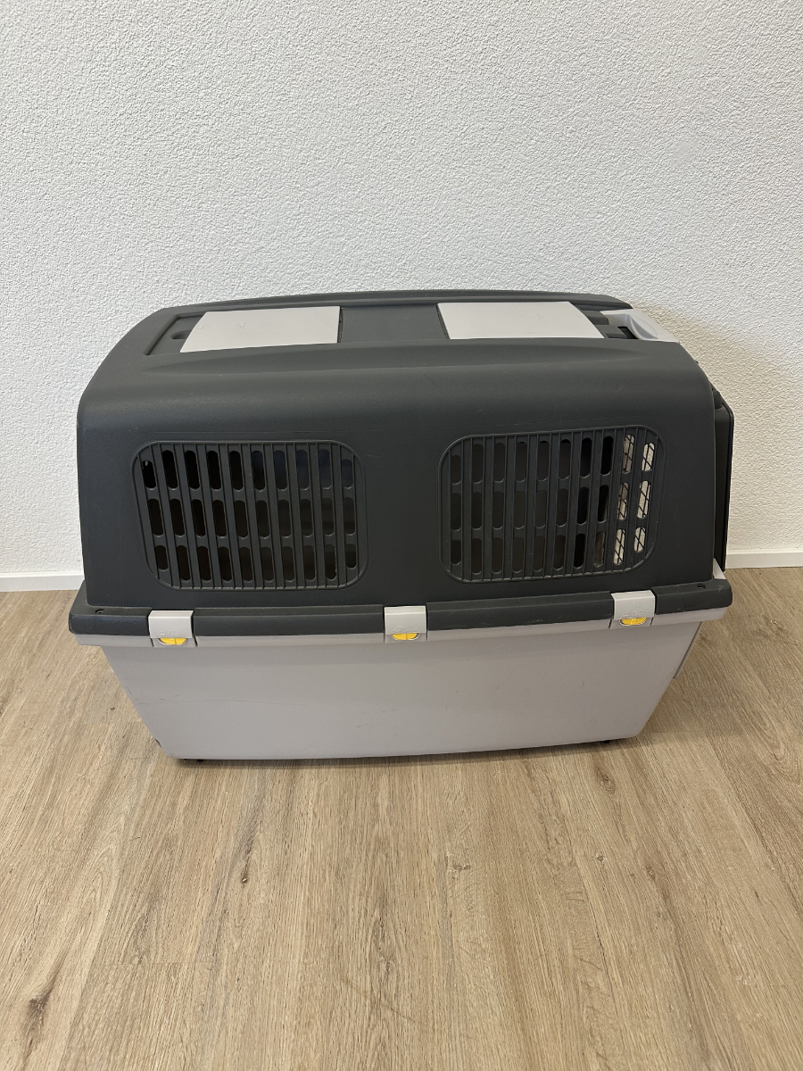 Trixie Gulliver Tier-Transportbox mit Metallgittertür und Zubehör – Bild 4