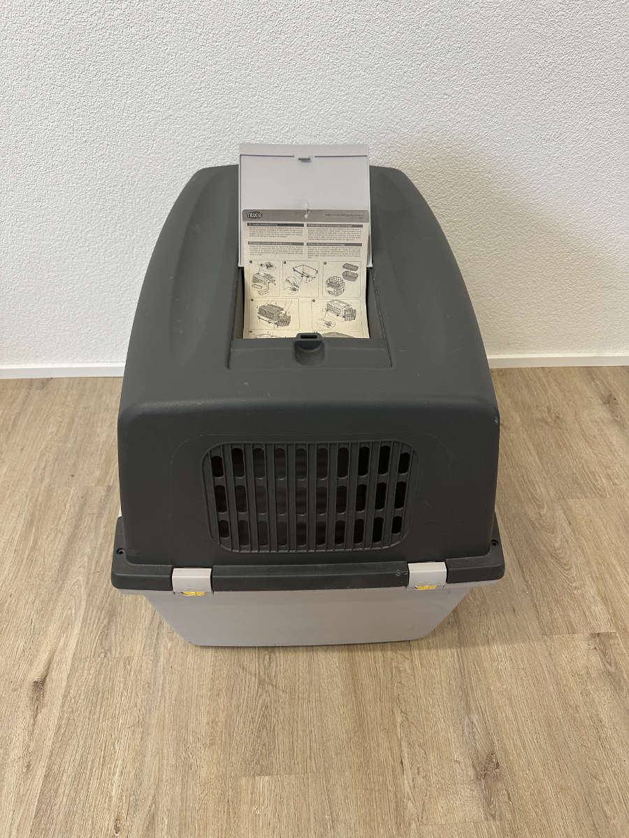 Trixie Gulliver Tier-Transportbox mit Metallgittertür und Zubehör – Bild 7