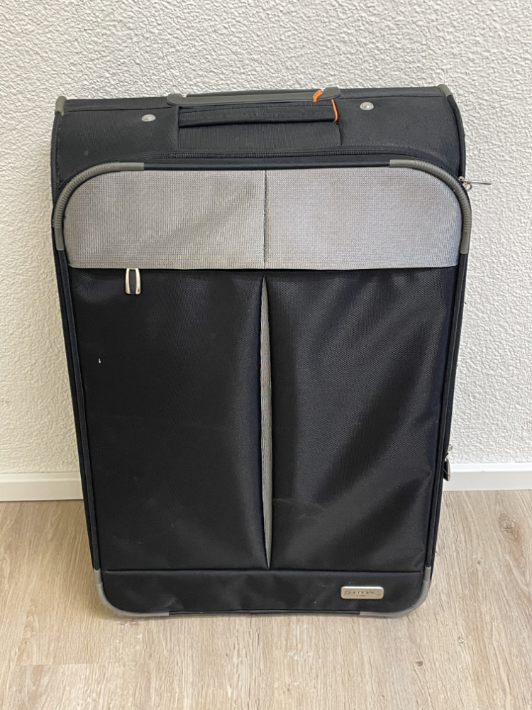 Reise Koffer Trolley "Colonial Travel" Stoffkoffer mit Rollen