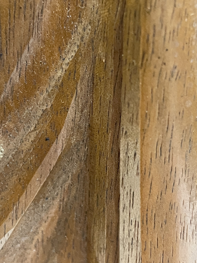 Religiöse Holzskulptur „St. Joseph“ handgeschnitzt, signiert – Bild 9