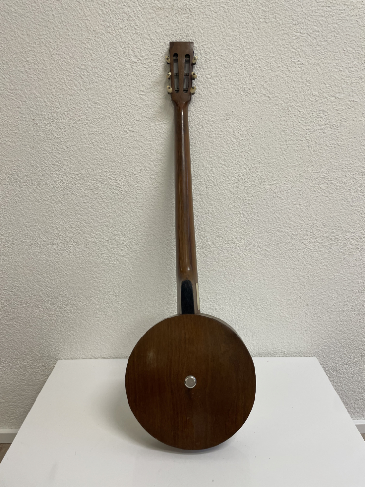 Vintage Zither-Banjo mit Fellbespannung und Originalkoffer – Bild 3