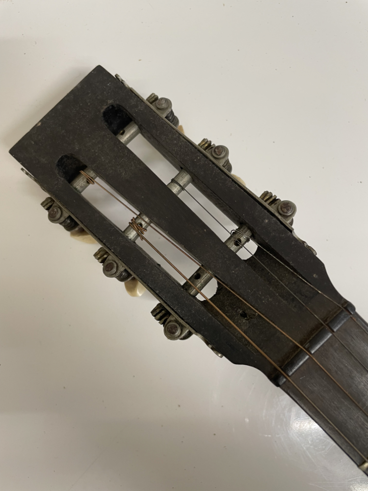 Vintage Zither-Banjo mit Fellbespannung und Originalkoffer – Bild 6