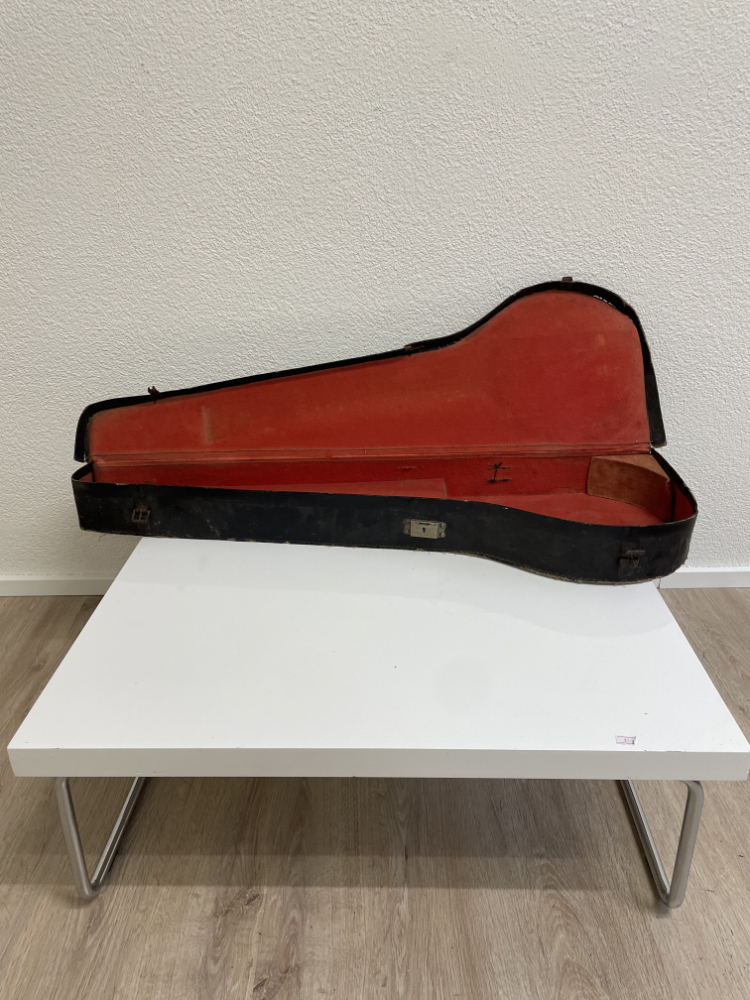 Vintage Zither-Banjo mit Fellbespannung und Originalkoffer – Bild 9