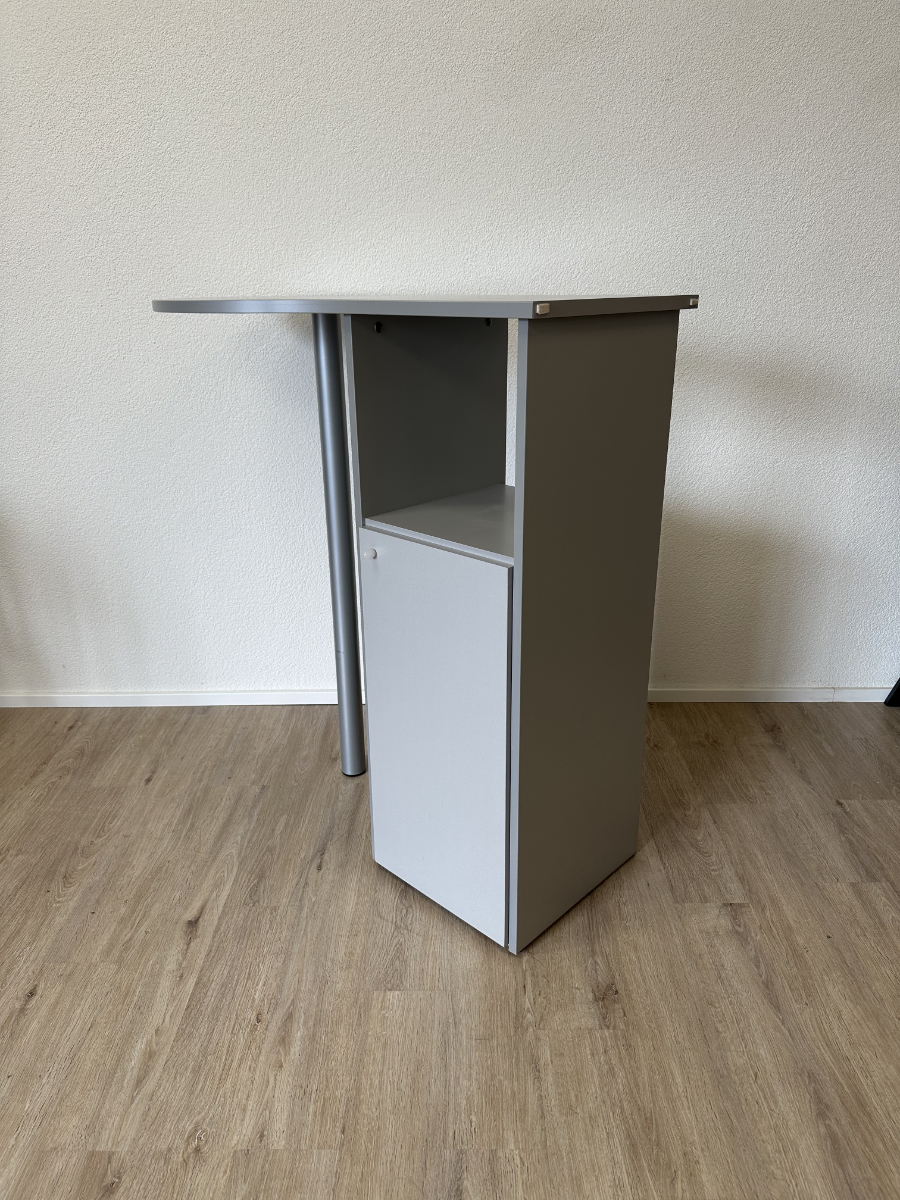 Bartisch-Set mit Stauraum und zwei Barhockern – Bild 4