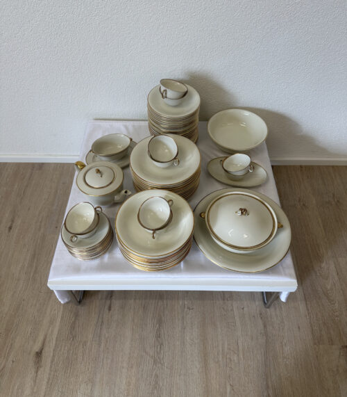 Vintage Hutschenreuther Hohenberg Porzellan Service "Margarete" (Germany US Zone)