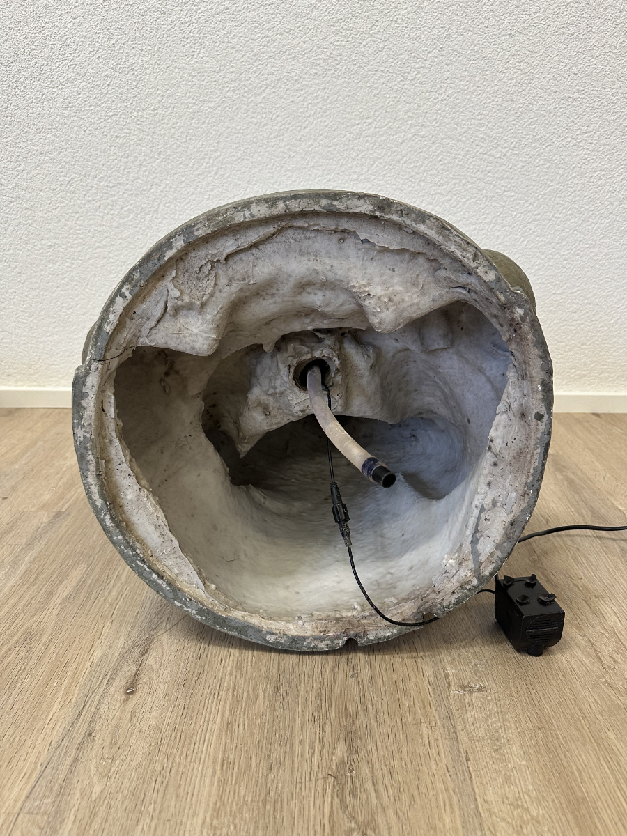 Buddha Zimmerbrunnen mit Lotusblüte und Beleuchtung, Höhe 84 cm – Bild 6