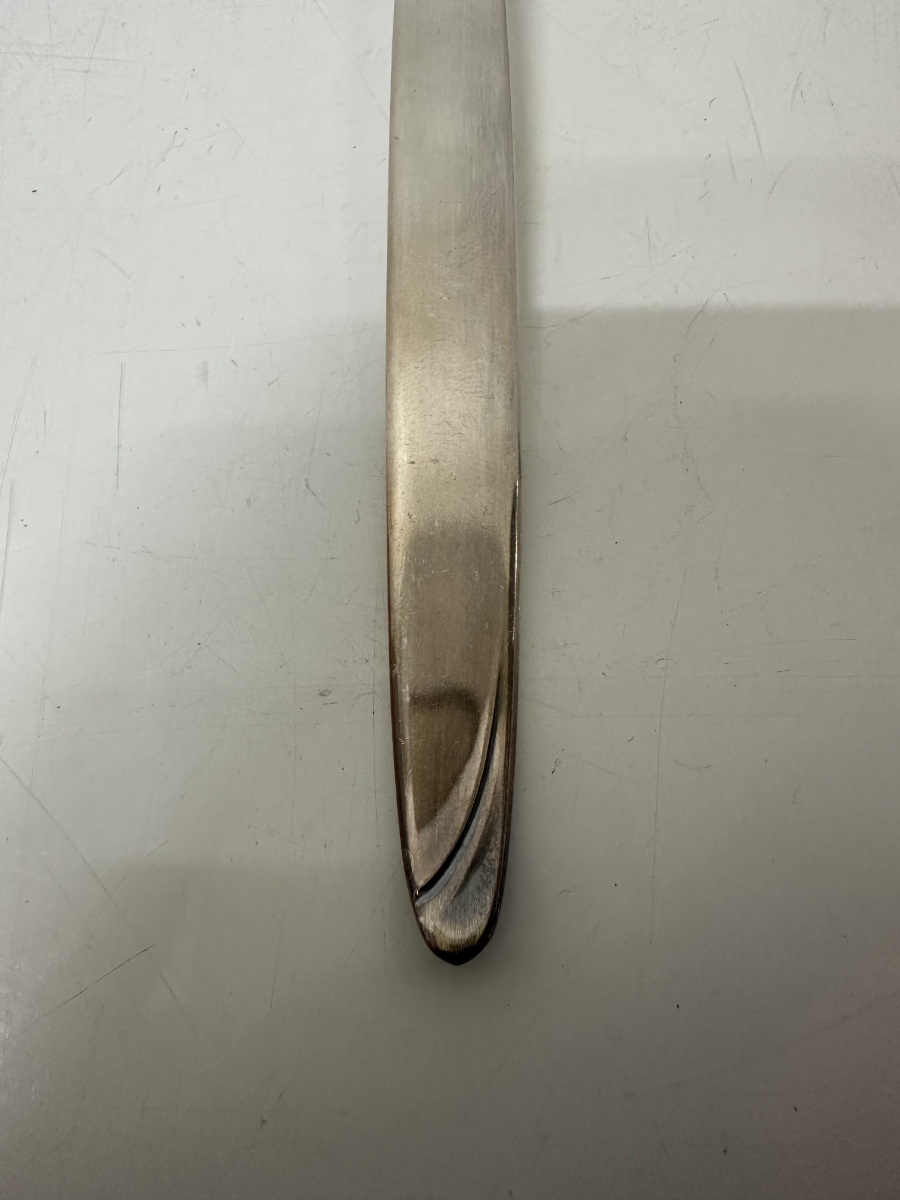 Vintage versilberte Speisegabeln K.G.B. 90 35 im schlichten Design – Bild 4