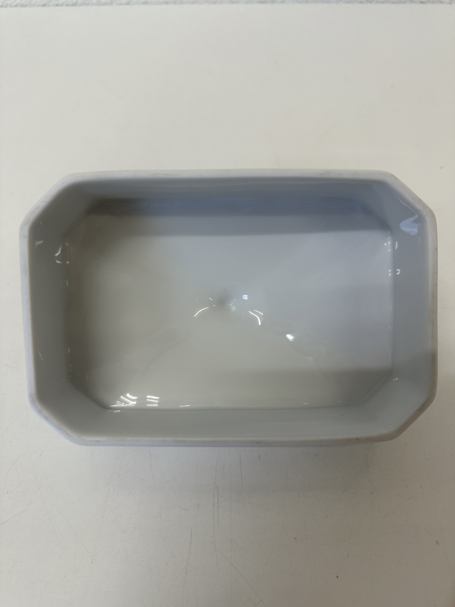 Vintage Butterdose aus Porzellan von Rosenthal, ca. Mitte 20. Jahrhundert – Bild 5