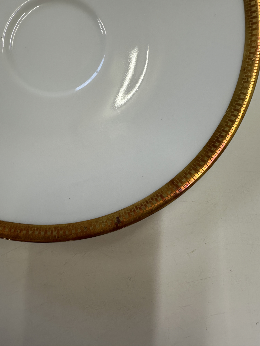 Vintage Porzellan Tafelservice Arzberg Form 2025 mit Goldrand, ca. 1960er Jahre – Bild 10