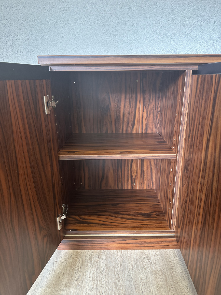 Design Sideboard in Palisanderoptik mit viel Stauraum, um 1990 – Bild 7