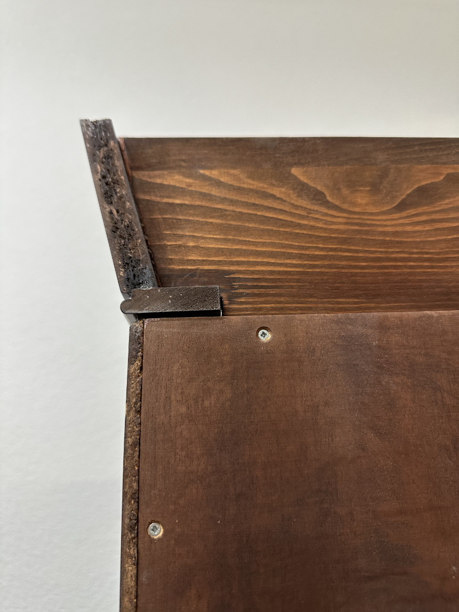 Vintage Postmodern Vitrinenschrank Hans Hopfer für WK aus Kirschholz, Deutschland um 1980 – Bild 11