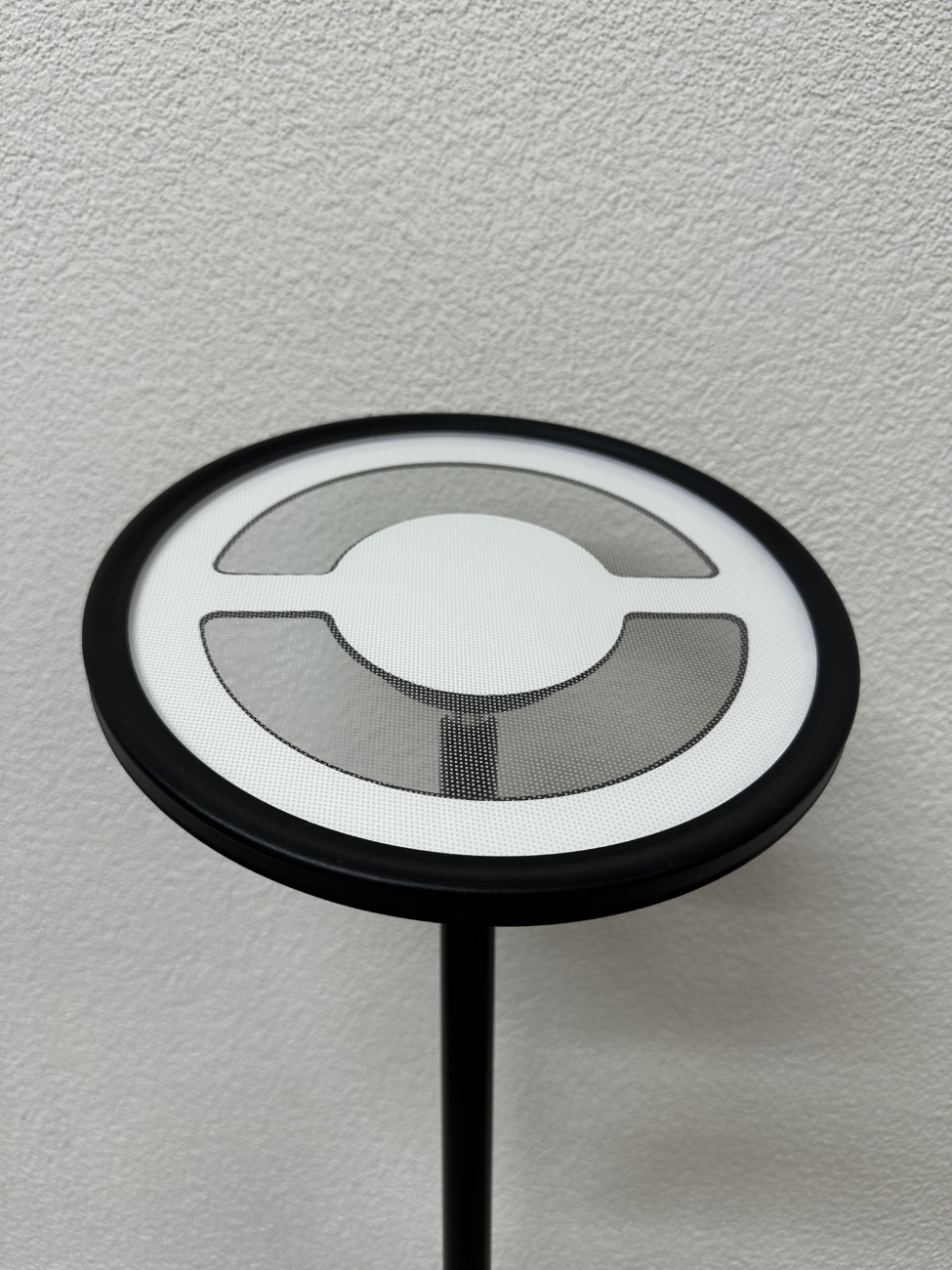 Moderne LED Stehleuchte mit Uplight Ring und USB Anschluss – Bild 5