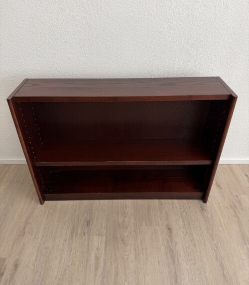 Vintage Mid Century Regal mit Mahagoni Furnier