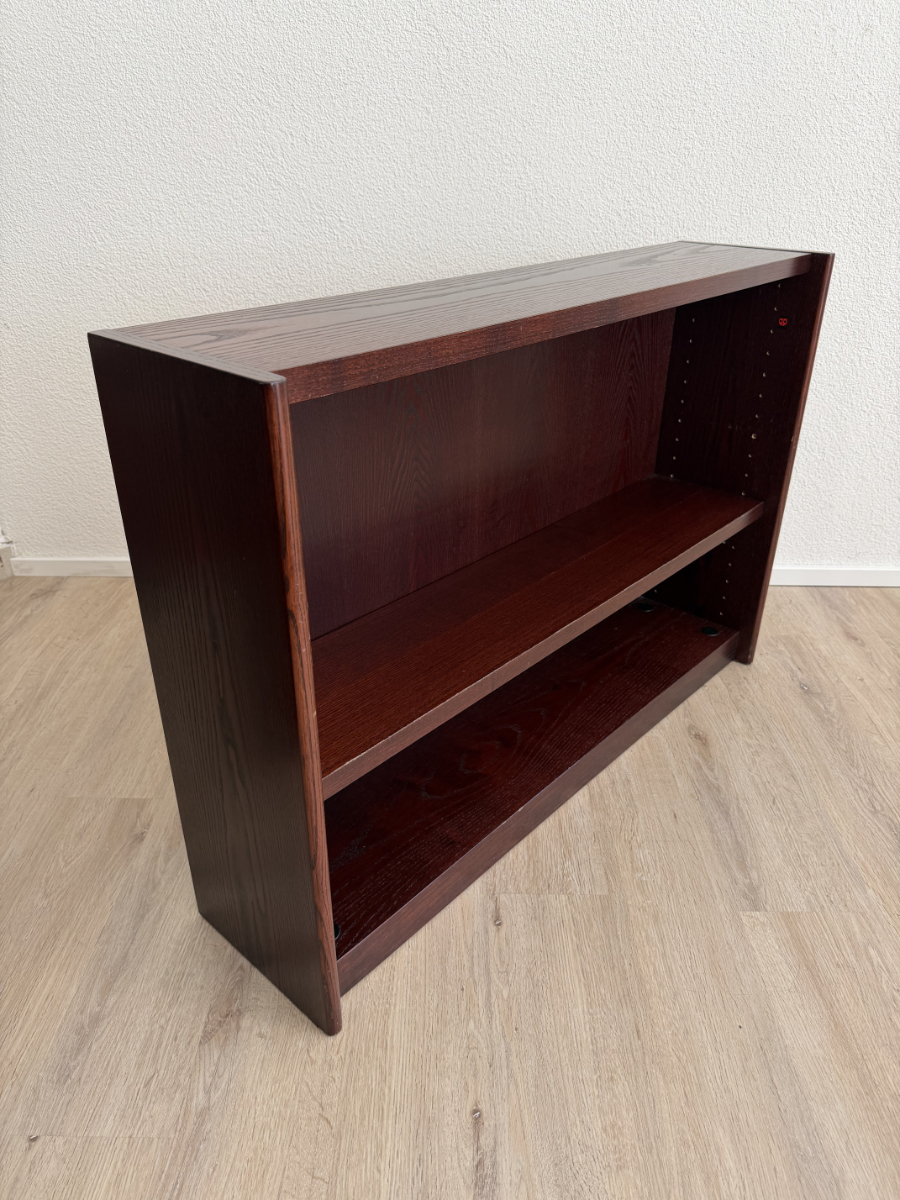 Vintage Mid Century Regal mit Mahagoni Furnier – Bild 4