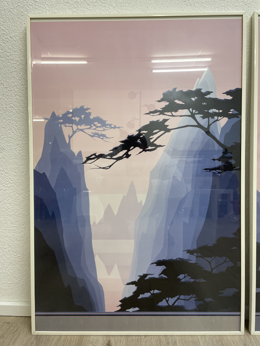 Vintage Asiatisch inspirierte Kunstdrucke von Mallett (Frontline Editions) – Bild 2