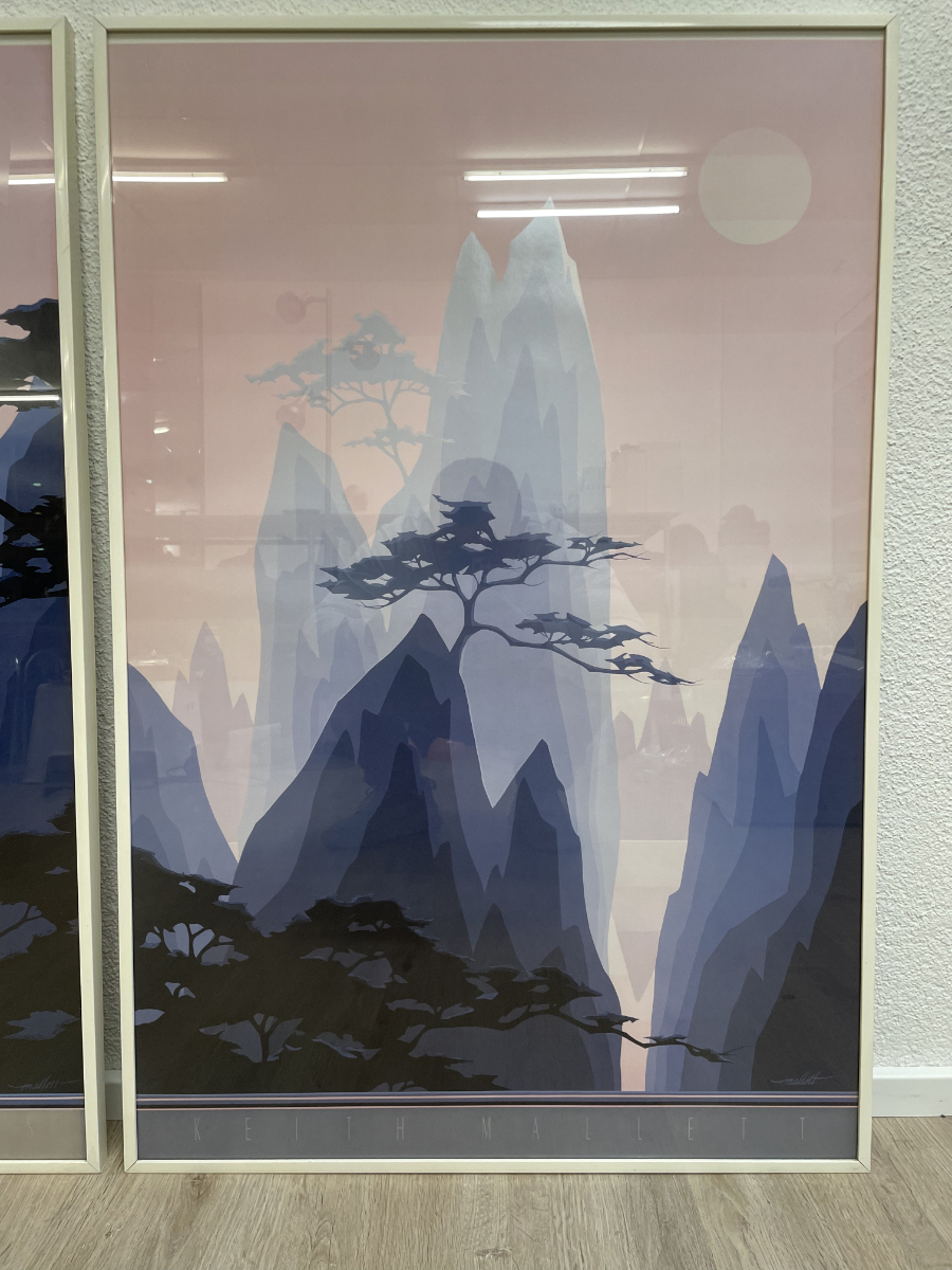 Vintage Asiatisch inspirierte Kunstdrucke von Mallett (Frontline Editions) – Bild 3