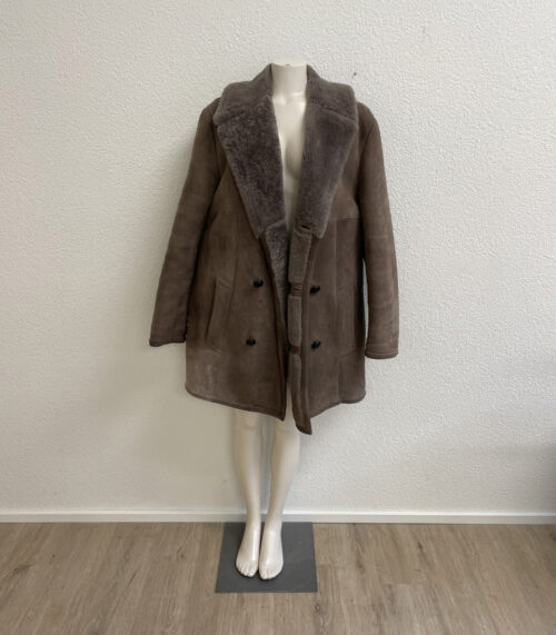 Vintage Western Lammfellmantel Ranchero Made in USA, ca. 1970er-1980er Jahre