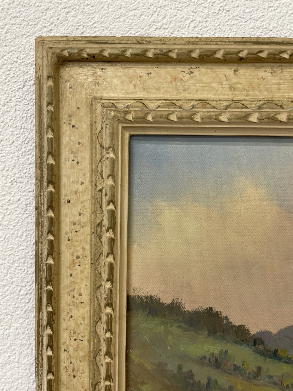 Vintage Ölgemälde „Lauerzensee mit Mythen“ signiert, 83 x 64 cm – Bild 6