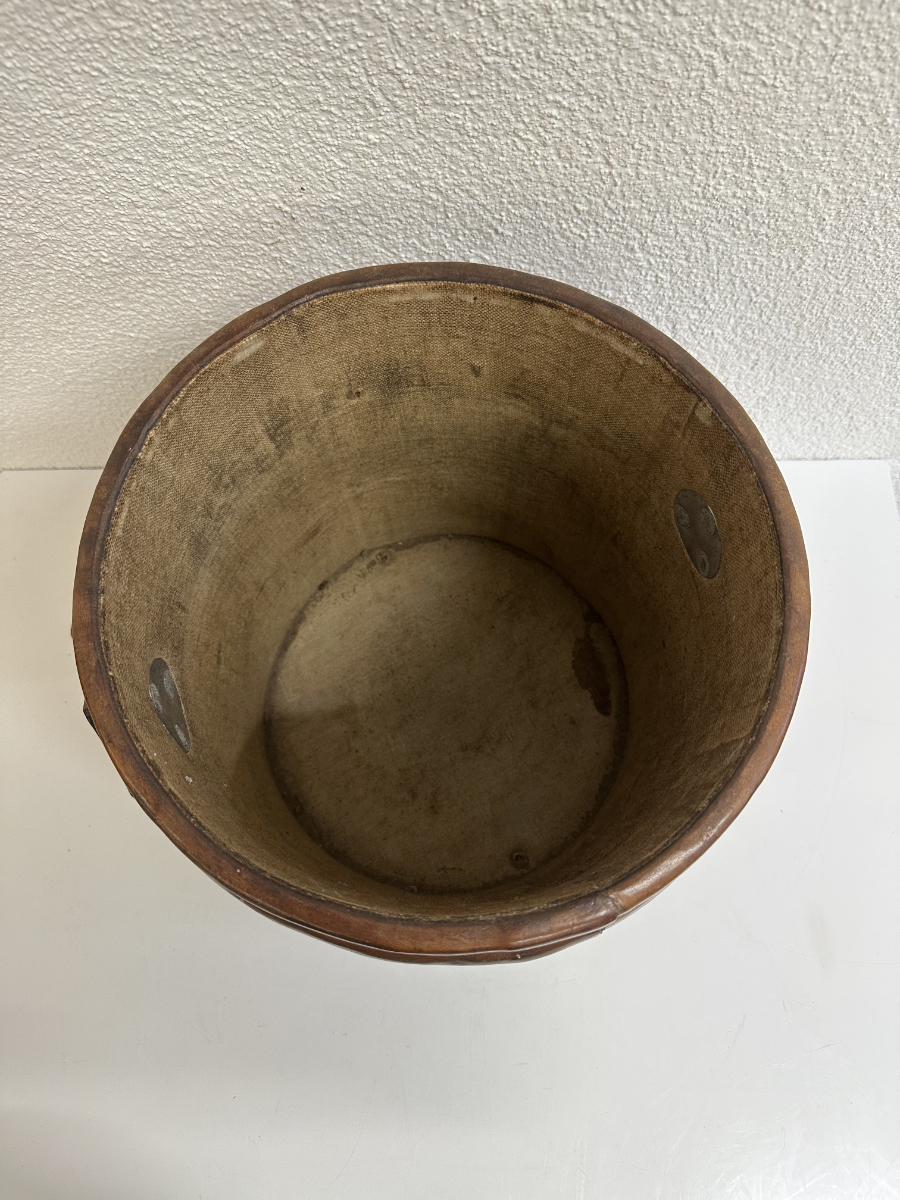 Vintage Leder Eimer aus England BH & G Ltd, um 1941 – Bild 5