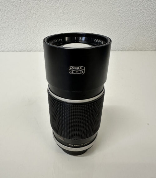 Vintage Admiral GMC Teleobjektiv 200mm f/3.5 (Made in Japan)