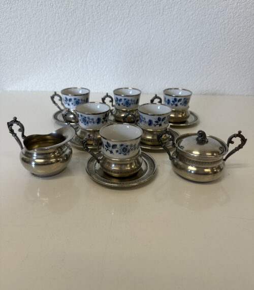 Vintage Zinn Kaffee Service Bareuther Waldsassen