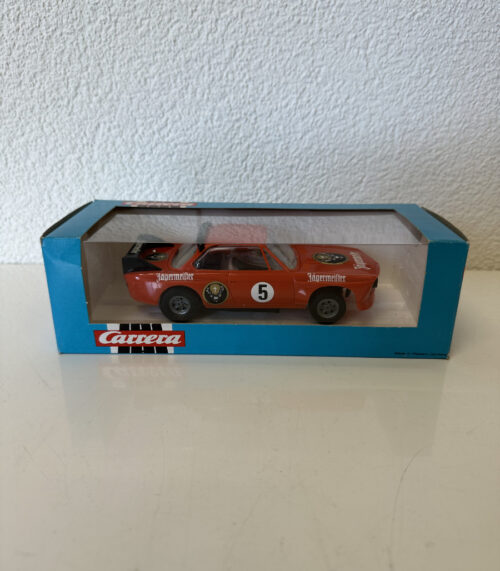 Vintage Carrera Sportwagen BMW 3.0 CSL Jägermeister Slotcar (Made in Western Germany)
