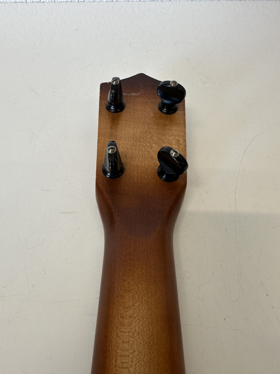 Vintage Brüko Ukulele aus Holz mit Tasche (Made in West-Germany) – Bild 6