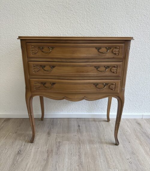 Vintage Kommode im Louis XV Stil mit 3 Schubladen