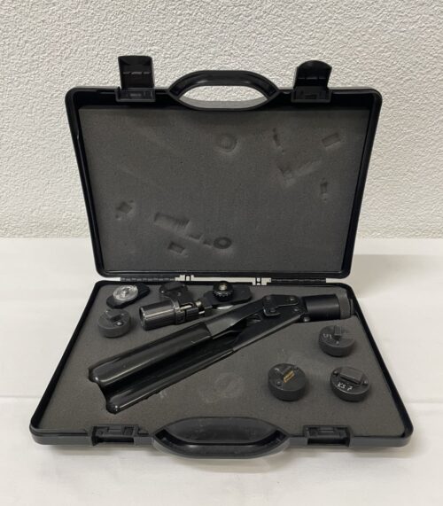 Crimpwerkzeug Set im Kunststoffkoffer mit wechselbaren Einsätzen