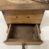 Vintage Hand-Kaffeemühle aus Holz und Metall mit Schublade
