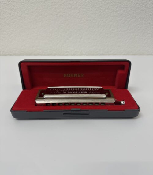 Vintage Hohner Chromonica 260 Mundharmonika im Etui Made in Germany
