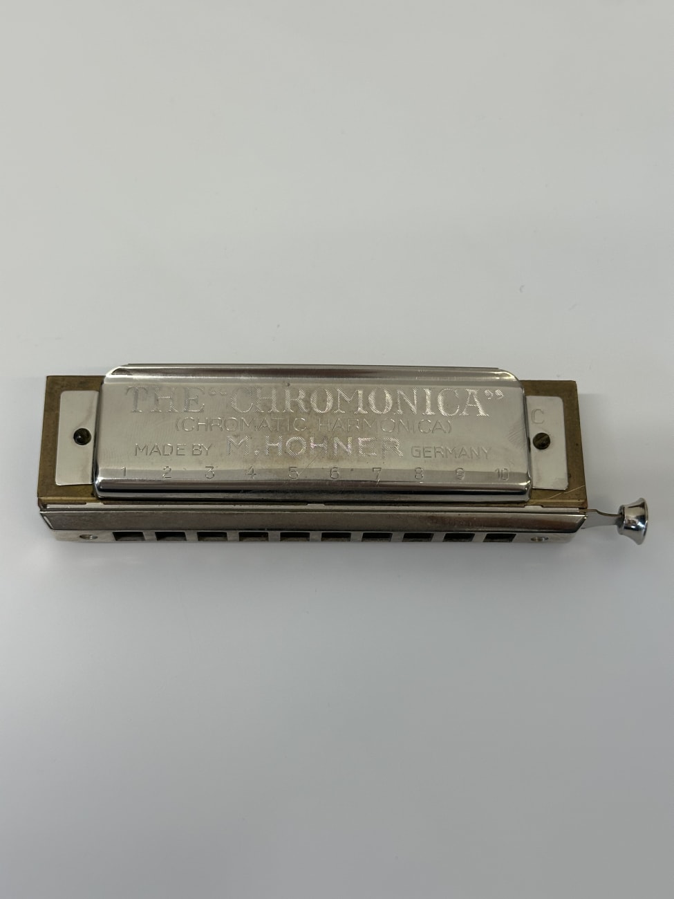 Vintage Hohner Chromonica 260 Mundharmonika im Etui Made in Germany – Bild 3