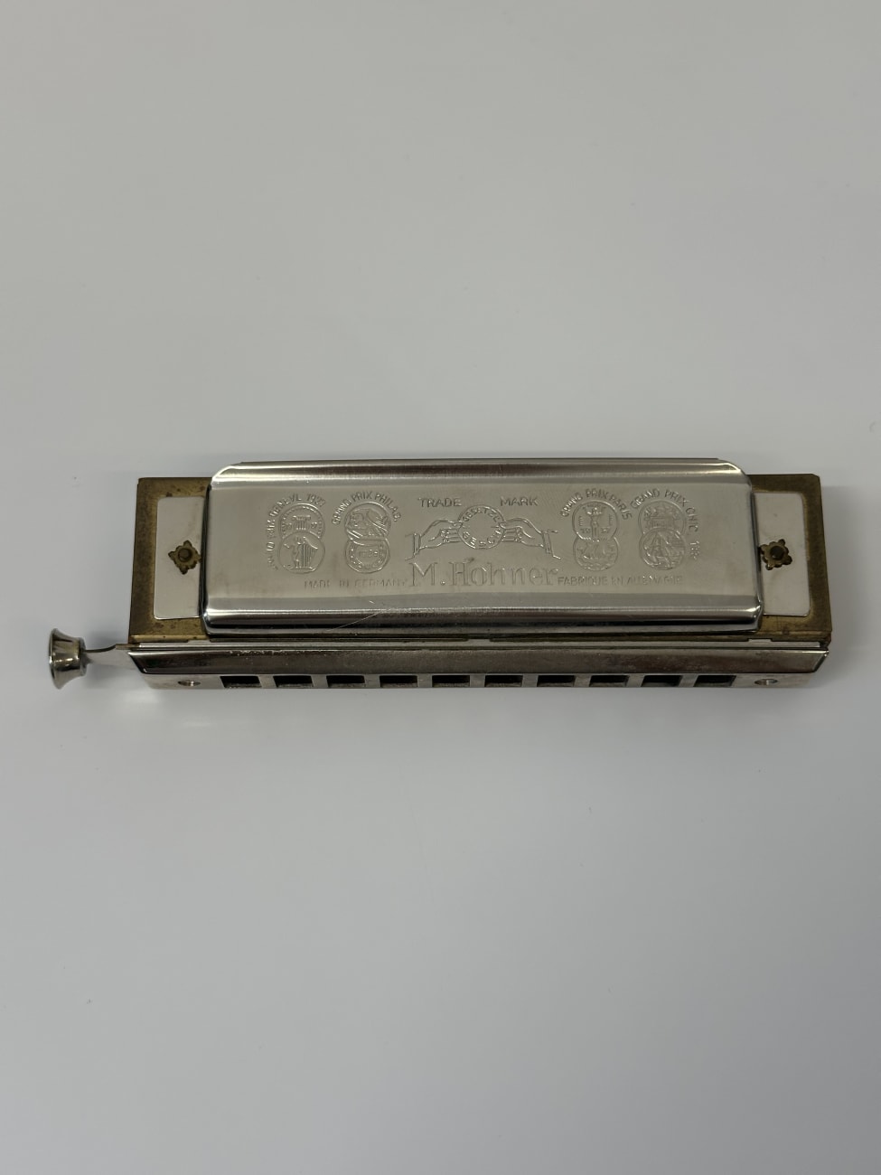 Vintage Hohner Chromonica 260 Mundharmonika im Etui Made in Germany – Bild 4