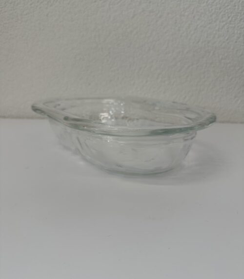 Ovale Glas Auflaufform mit Deckel, transparente Ofenform