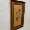 Vintage Wandbild mit Rosen aus Holzintarsien Kipfer Luzern