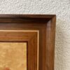 Vintage Wandbild mit Rosen aus Holzintarsien Kipfer Luzern