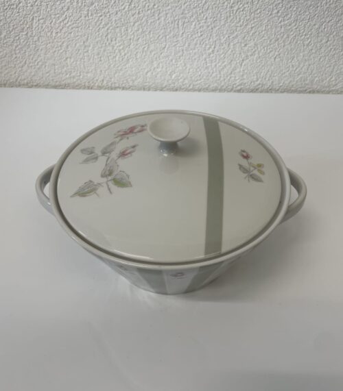 Vintage Porzellan-Servierschüssel mit Deckel Scheier Germany