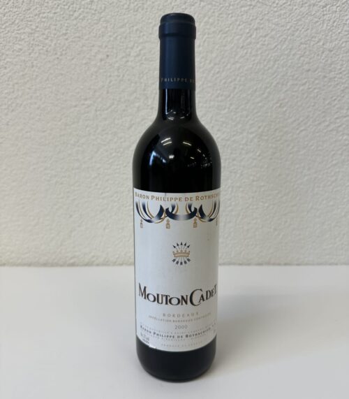 Vintage Mouton Cadet Bordeaux Rotwein 2000 Rothschild