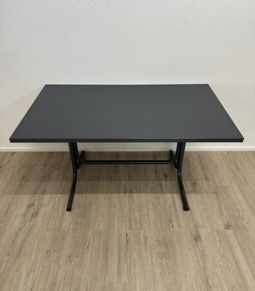 Esstisch Schaffner schwarz modern 140 x 80 cm