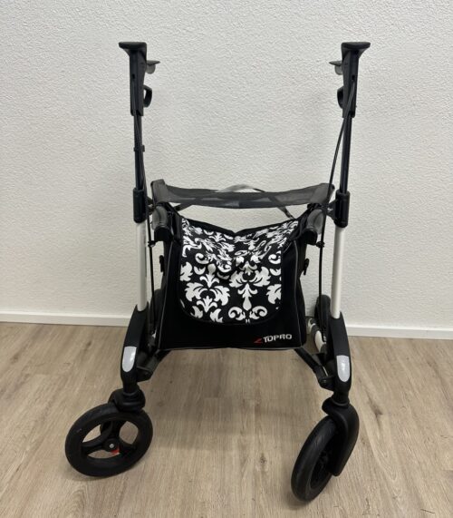 Rollator TOPRO Troja mit Sitz und Korb schwarz