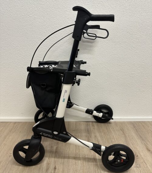 Rollator TOPRO Troja mit Sitz und Korb schwarz