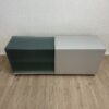 Vintage Sideboard Glasplatte TEAM by Wellis