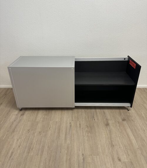 Vintage Sideboard Glasplatte TEAM by Wellis