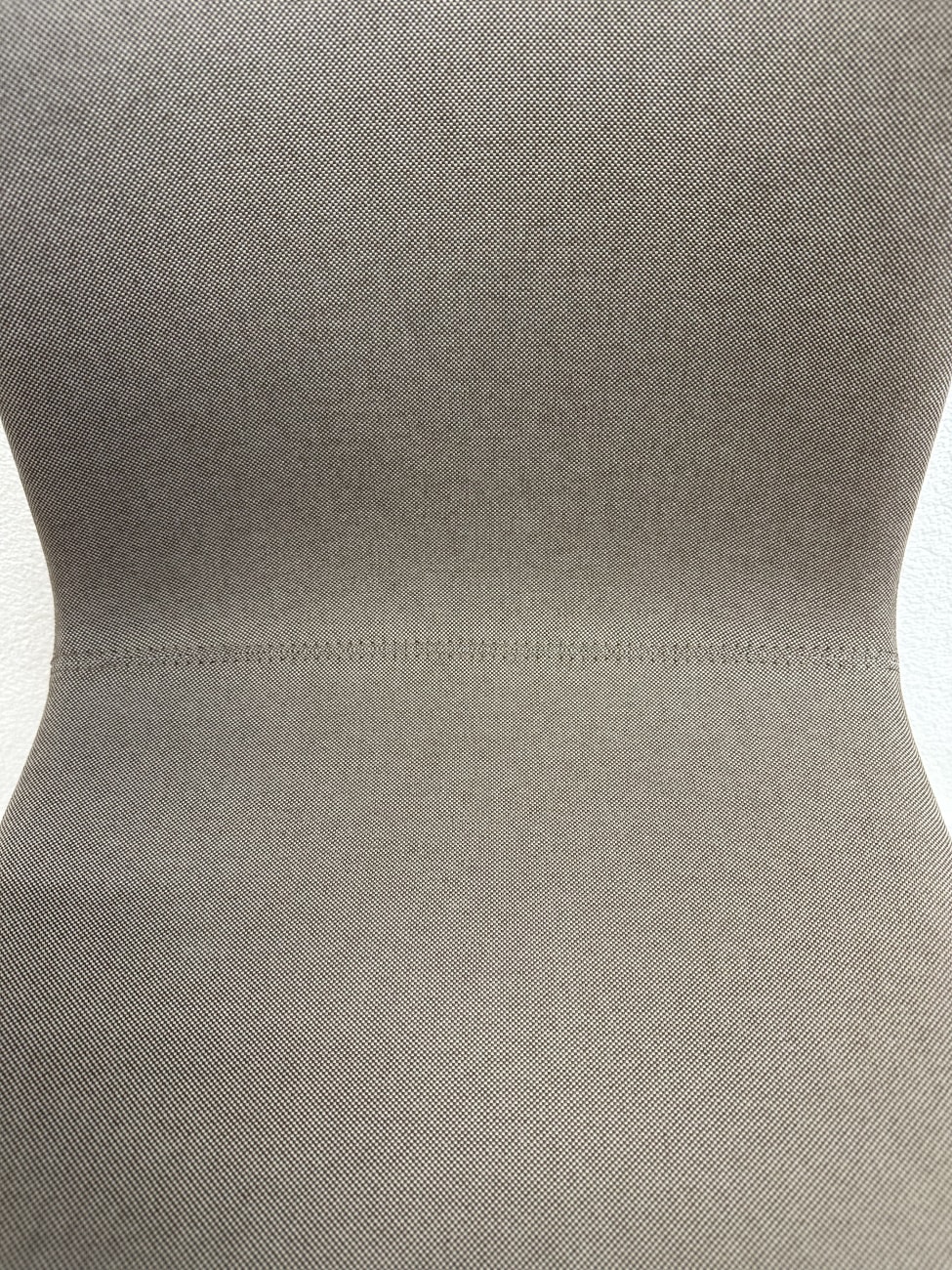 Vintage Freischwinger Stuhl arper mit braunem Sitz