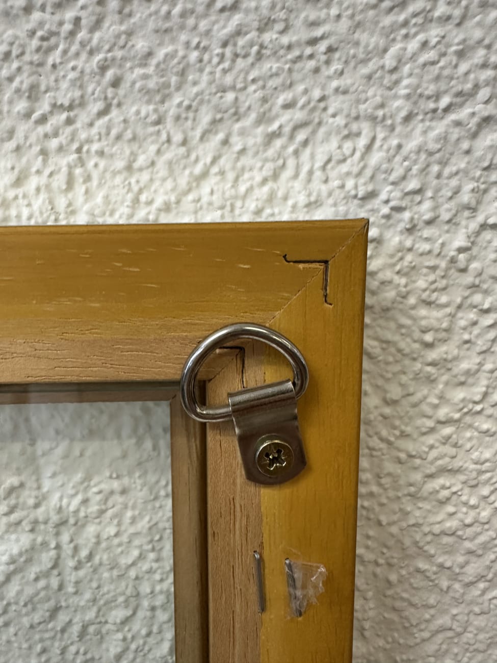 Vintage Kunstdruck Schröder im Metallrahmen grün