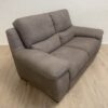 Modernes Zweisitzer Sofa hellbraun Italsofa