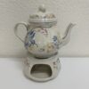 Vintage Villeroy & Boch Teeservice mit Blumenmuster
