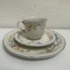 Vintage Villeroy & Boch Teeservice mit Blumenmuster