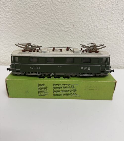 Vintage Kleinbahn SBB Ae 6/6 Elektrolokomotive Spur H0