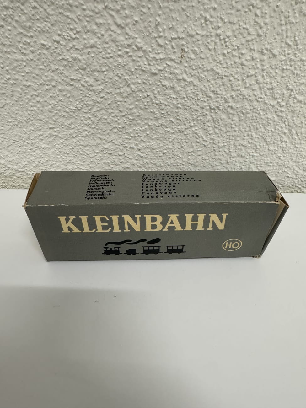 Vintage KLEINBAHN BP Tankwagen H0 in OVP